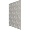 Ekena Millwork 19 5/8in. W x 19 5/8in. H Delfina EnduraWall Decorative 3D Wall Panel Covers 2.67 Sq. Ft. WP20X20DLGHC - alternate 5